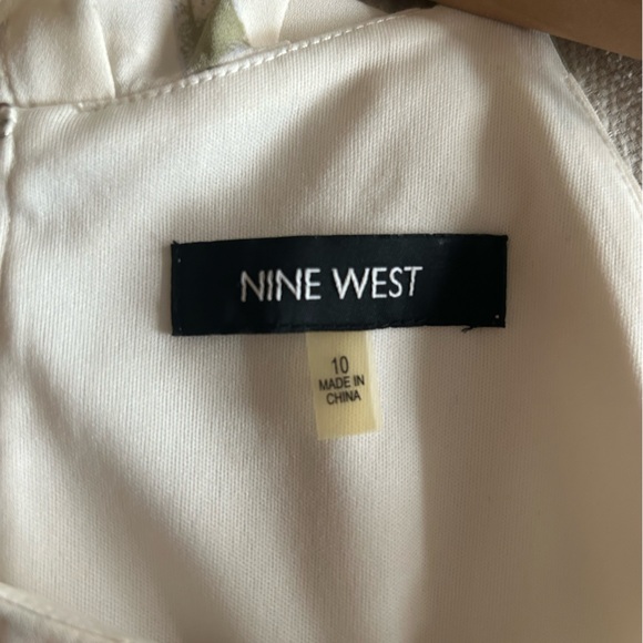 Nine West Floral Dress Size 10 - Picture 5 of 6